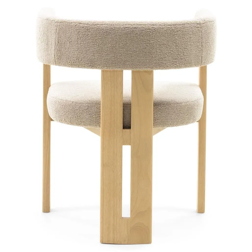 Blagovaonska stolica Harris, krem — lifestyle prikaz