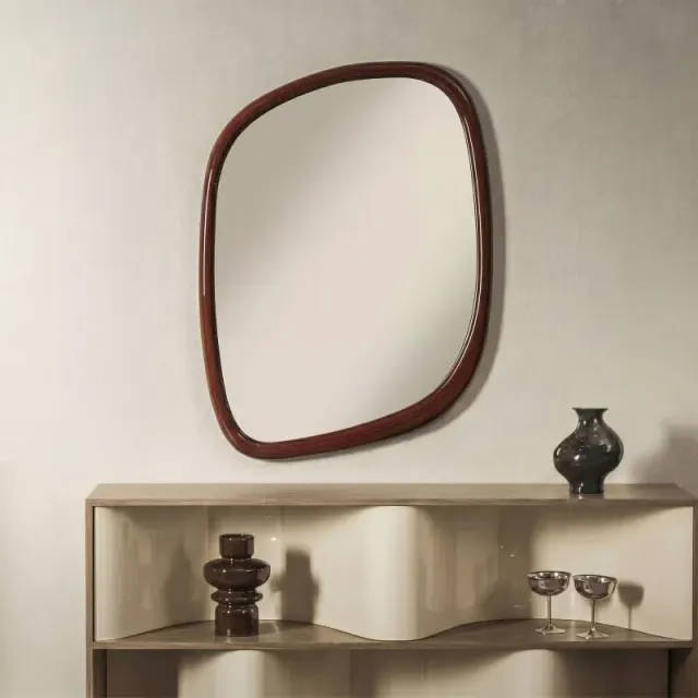 Ogledalo Iriso Hanging, bordo — Nova Nook | V&B Casa
