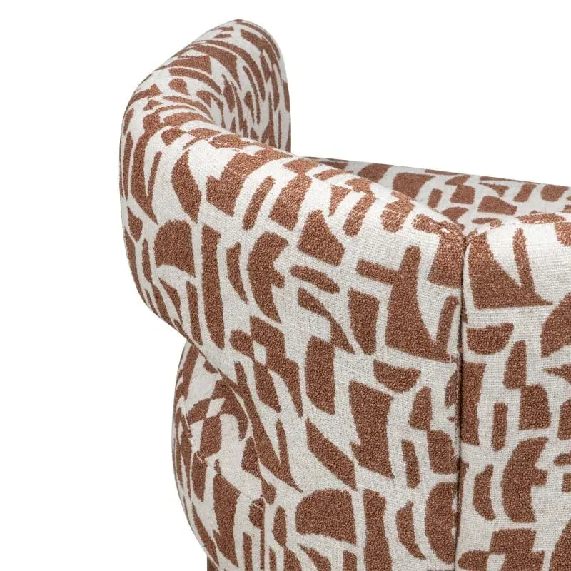 Tapecirana stolica Lauren Ii, Multicolor — detalj