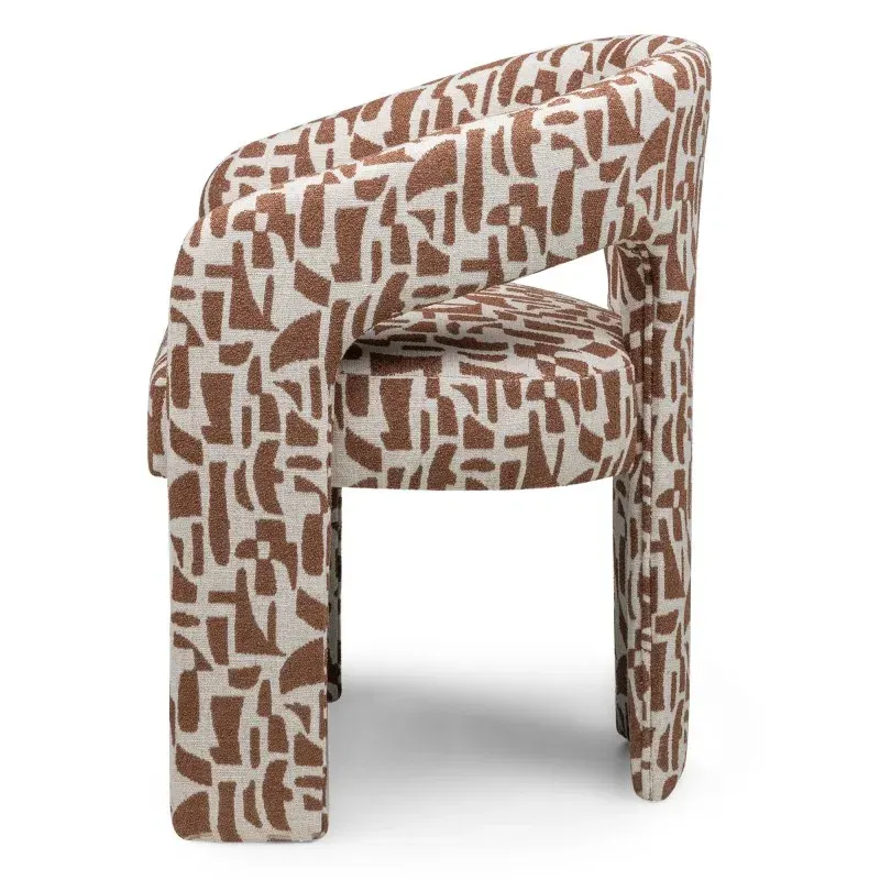 Tapecirana stolica Lauren Ii, Multicolor — slika 7