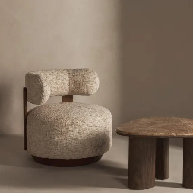 Fotelja Marabell Shapes, orah