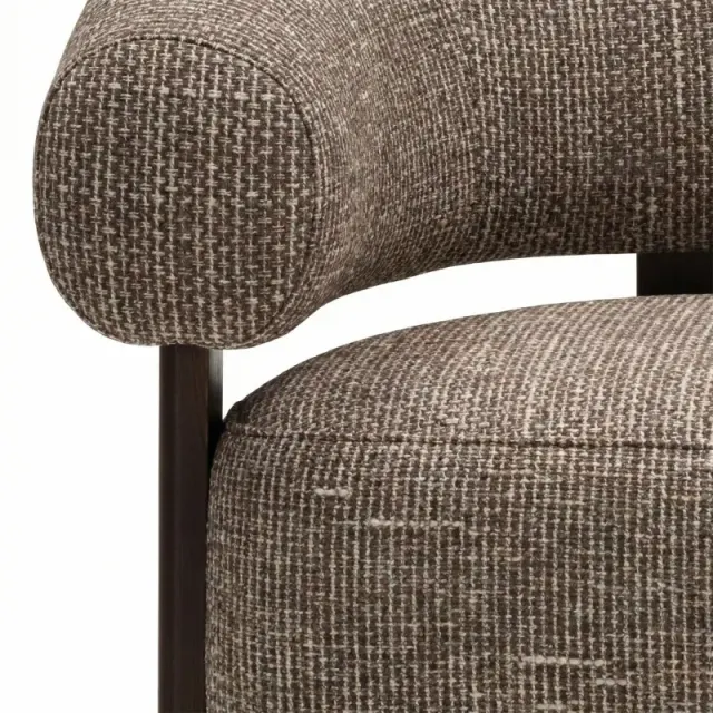 Fotelja Marbello Brown, orah — Nova Nook | V&B Casa