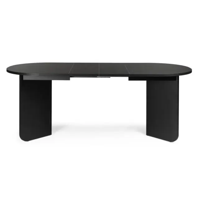 Blagovaonski stol Maut Black, crna | V&B Casa
