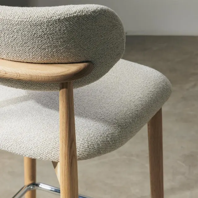 Barska stolica Mia, krem — Nova Nook | V&B Casa
