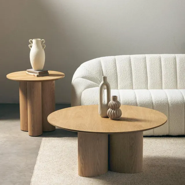 Klub stol Naora, hrast — Nova Nook | V&B Casa