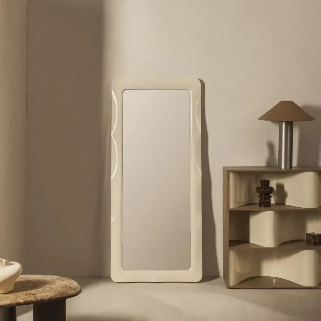 Ogledalo Noella, svijetlo bež — Nova Nook | V&B Casa