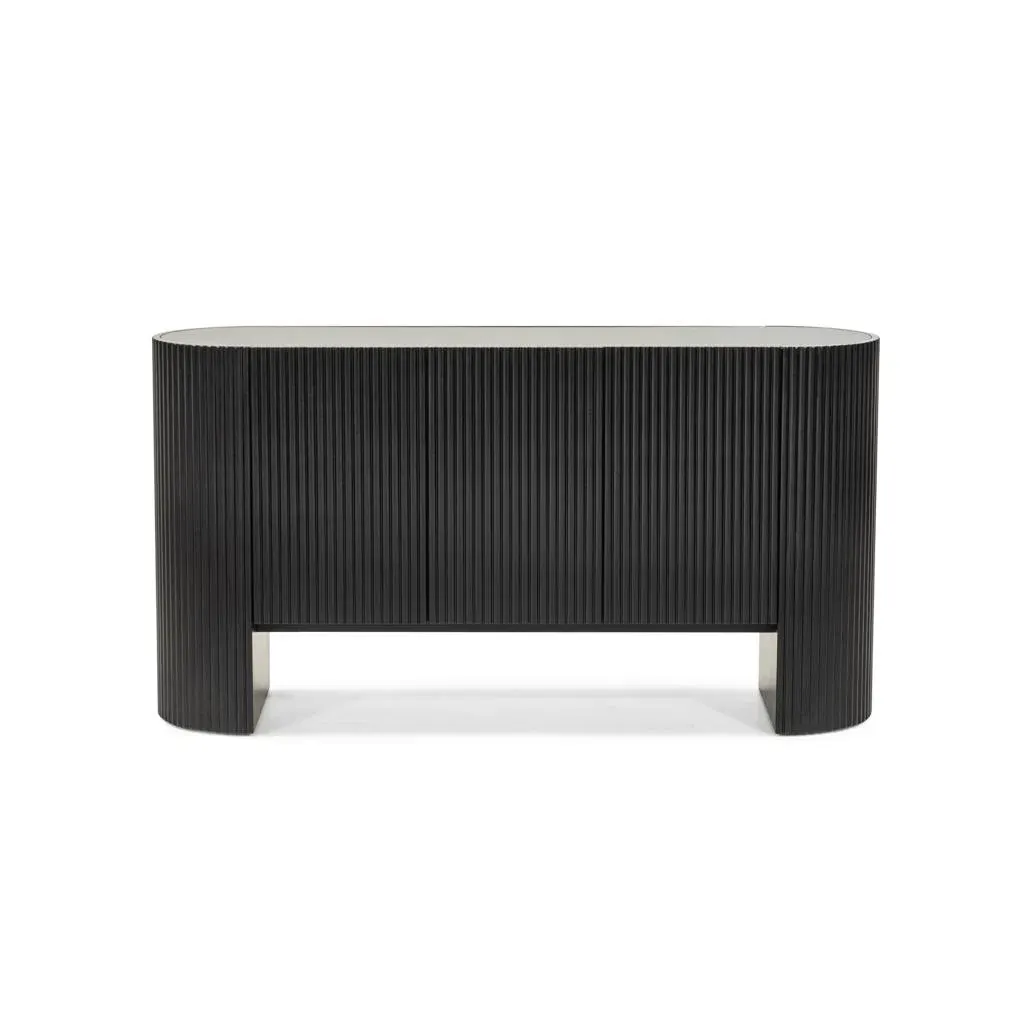 Komoda s ladicama Noir, crna