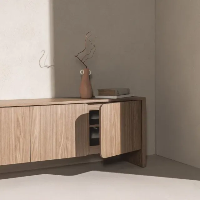 Tv komoda Oku, hrast