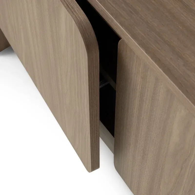 Tv komoda Oku, hrast — detalj