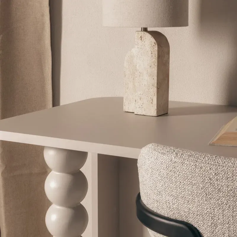 Radni stol Orelia Cashmere, kašmir — detalj