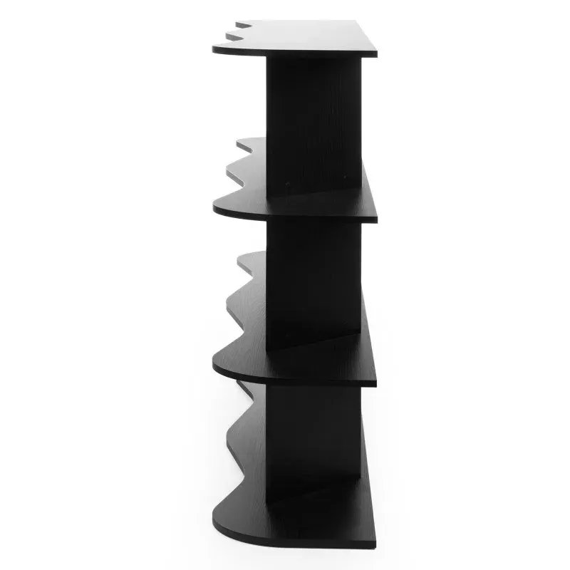 Polica Rhio Black, crna — detalj