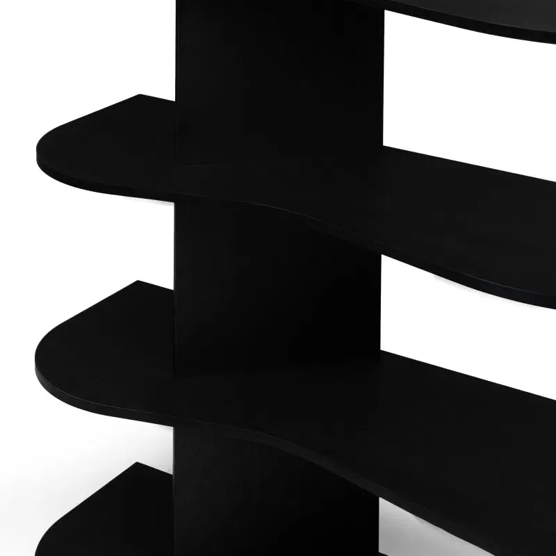 Polica Rhio Black, crna — slika 7