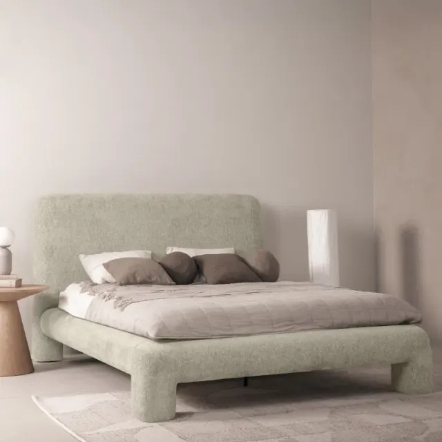 Krevet Rolland, svijetlo siva — Nova Nook | V&B Casa