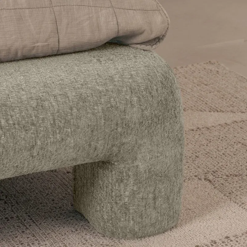 Krevet Rolland, svijetlo siva — detalj