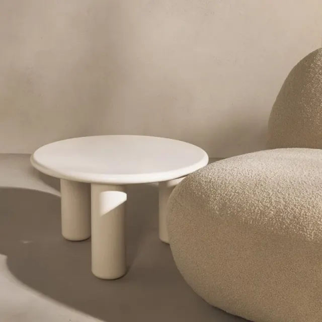 Klub stol Toni, krem — Nova Nook | V&B Casa