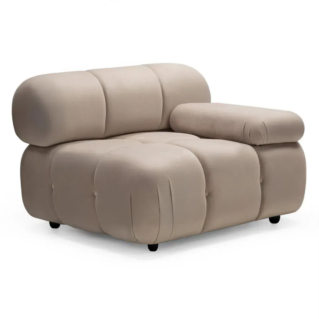 Sofa Urbanique, svijetlo bež — gornji prikaz