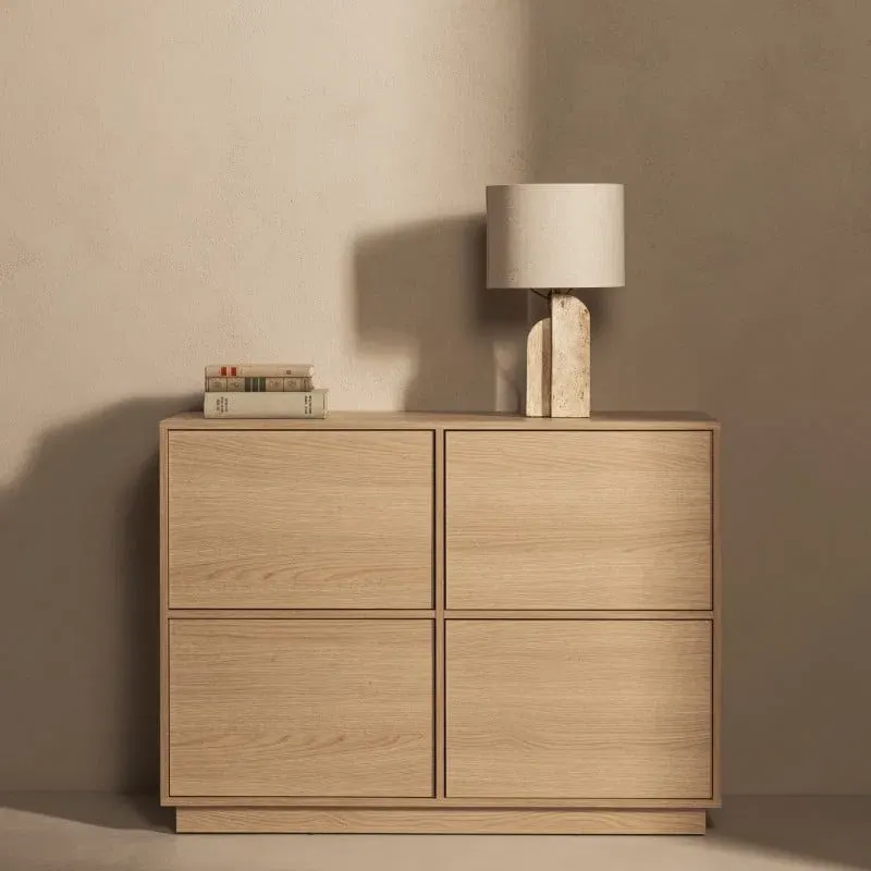 Komoda s ladicama Wasabi Four, hrast
