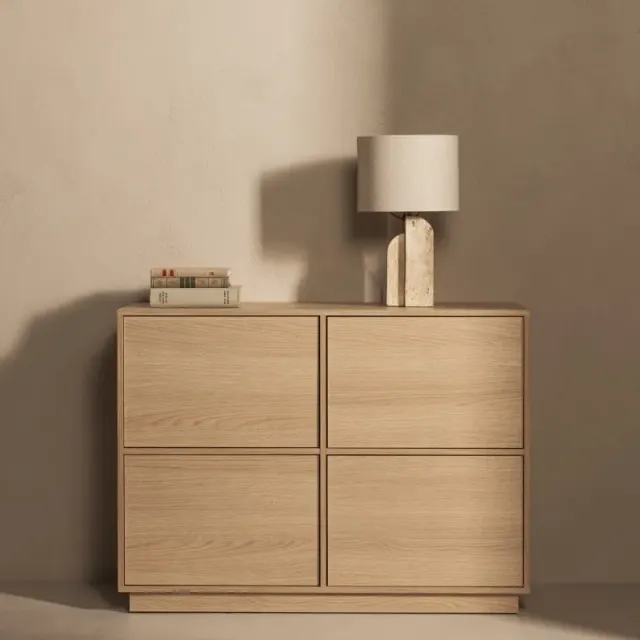 Komoda s ladicama Wasabi Four, hrast