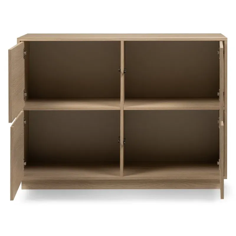 Komoda s ladicama Wasabi Four, hrast — lifestyle prikaz