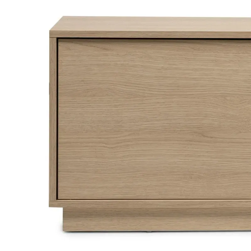 Tv komoda Wasabi Linderg, hrast — detalj