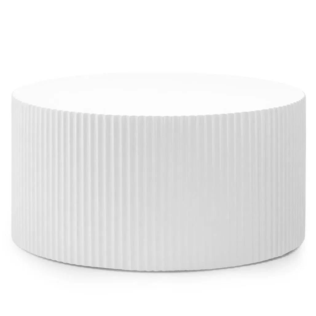 Set klub stolova Zoe, mat bijela — lifestyle prikaz