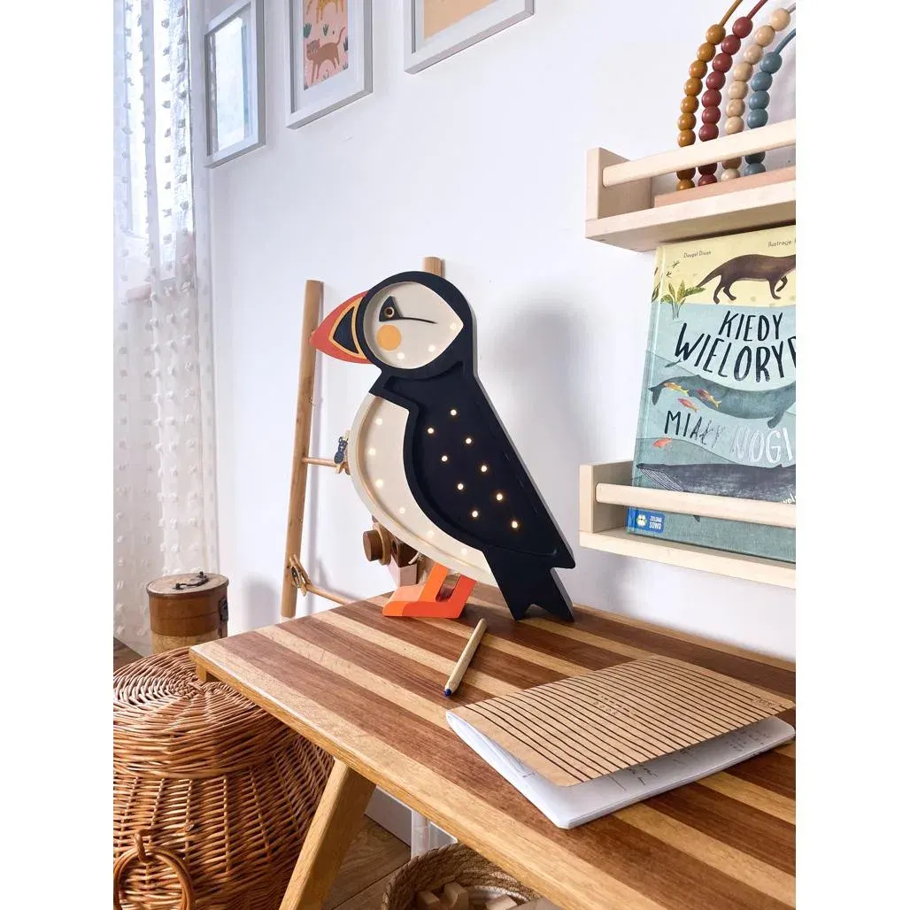 Dječja lampa Puffin — gornji prikaz