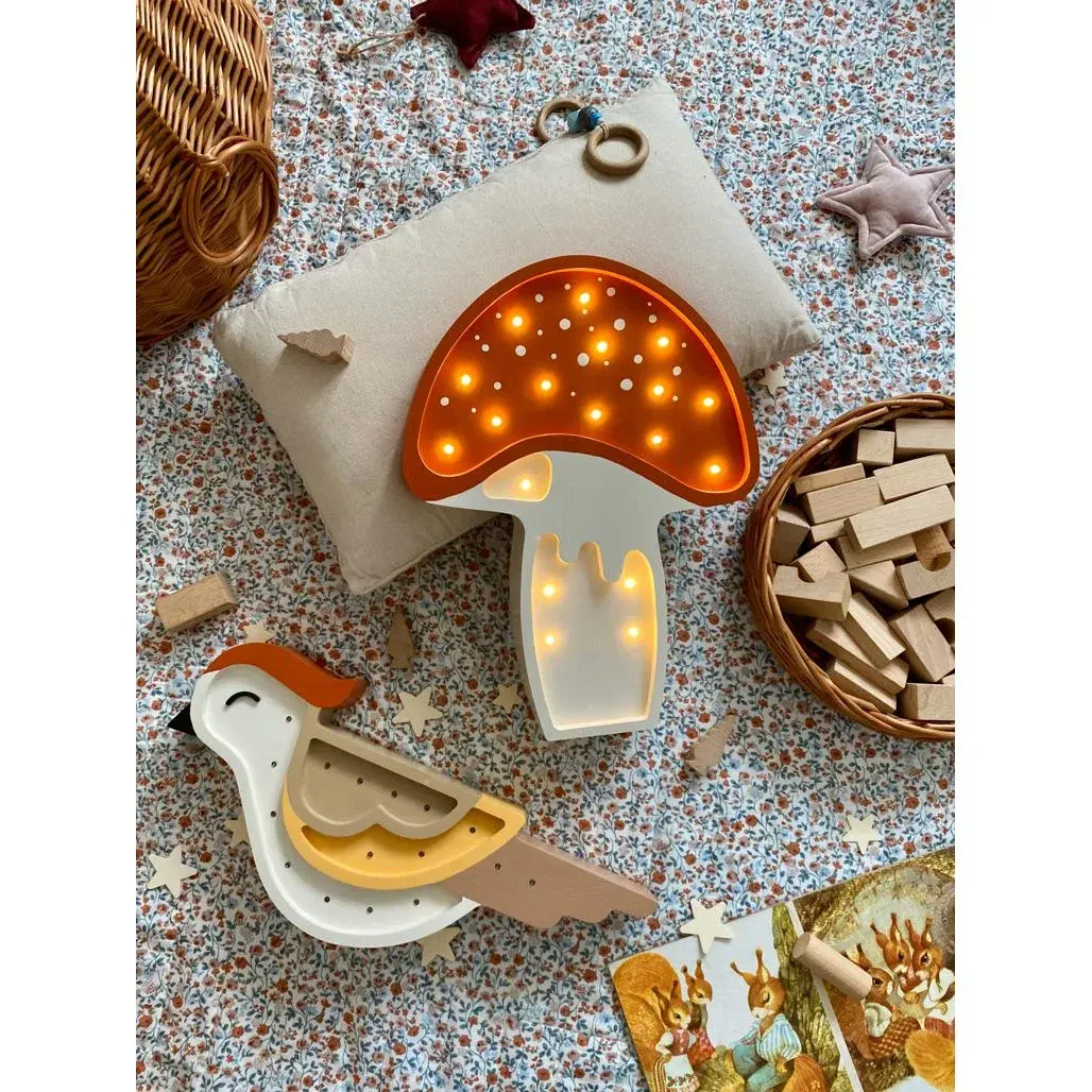 Dječja lampa Mushroom — bočni prikaz