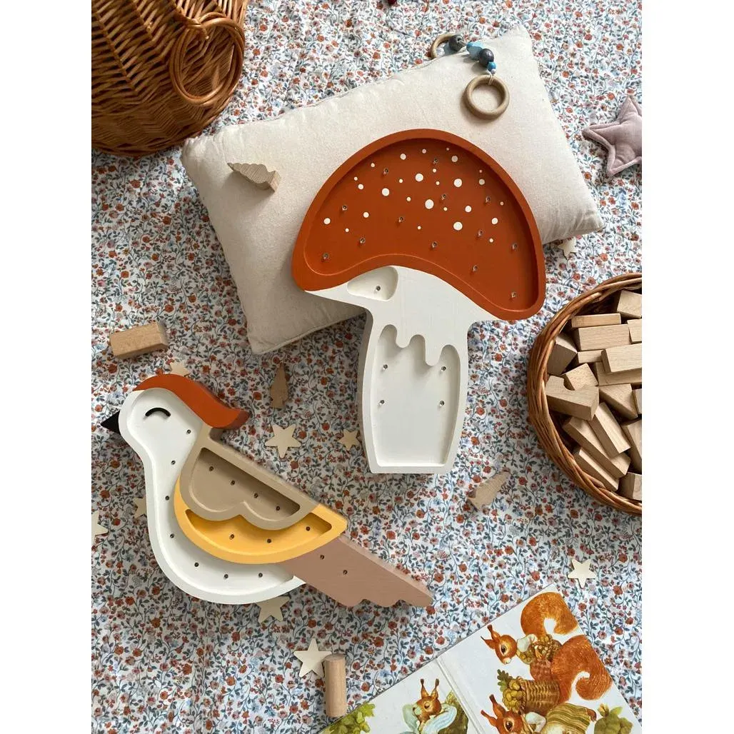 Dječja lampa Mushroom — stražnji prikaz