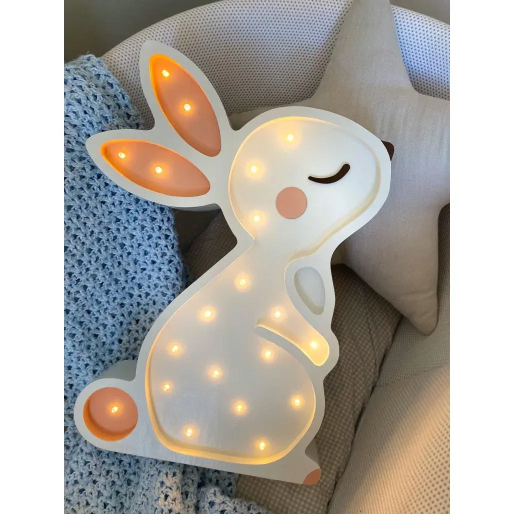 Dječja lampa Bunny bijela — slika 7