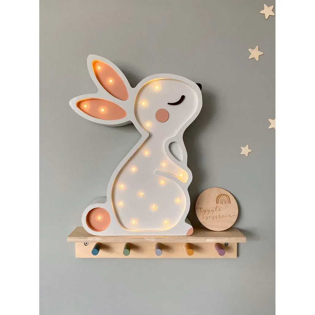 Dječja lampa Bunny bijela — slika 9