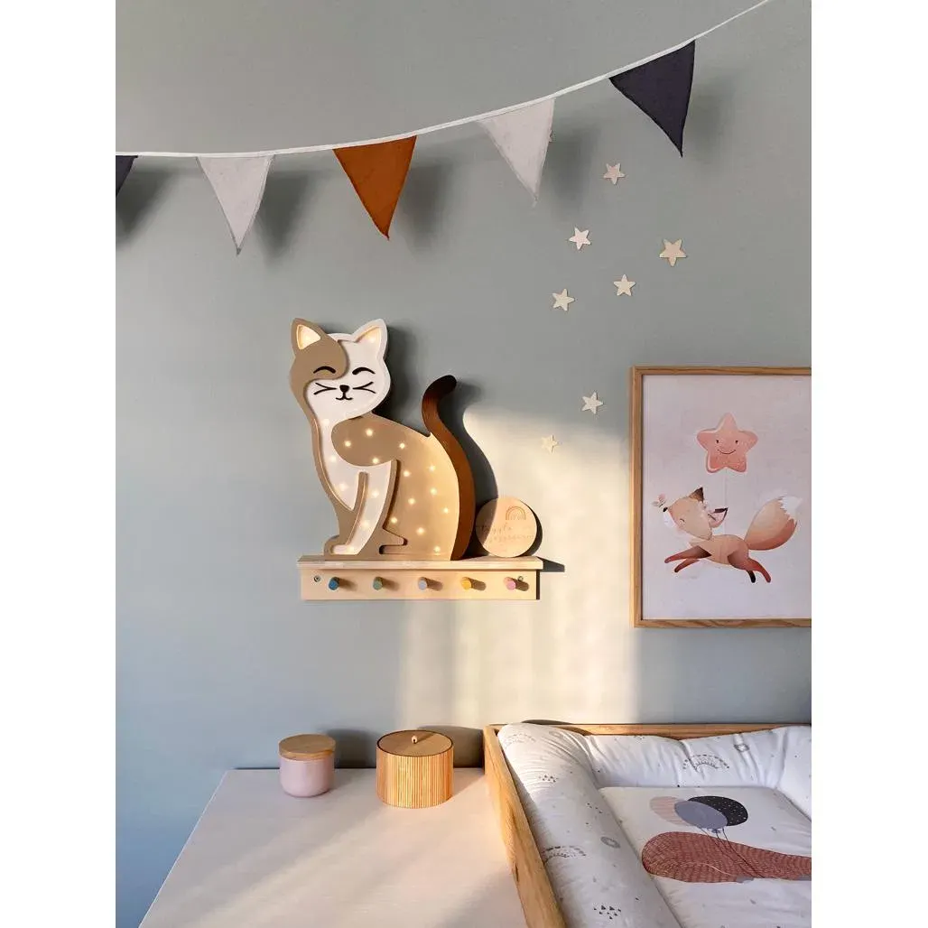 Dječja lampa Cat — bočni prikaz