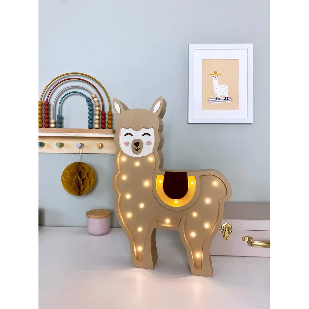 Dječja lampa Alpaca — bočni prikaz