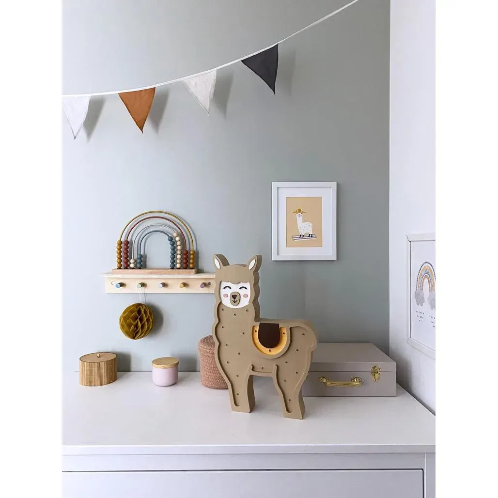 Dječja lampa Alpaca — stražnji prikaz