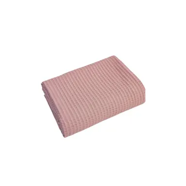 Prekrivač Wafle - Roze, 150×230 cm
