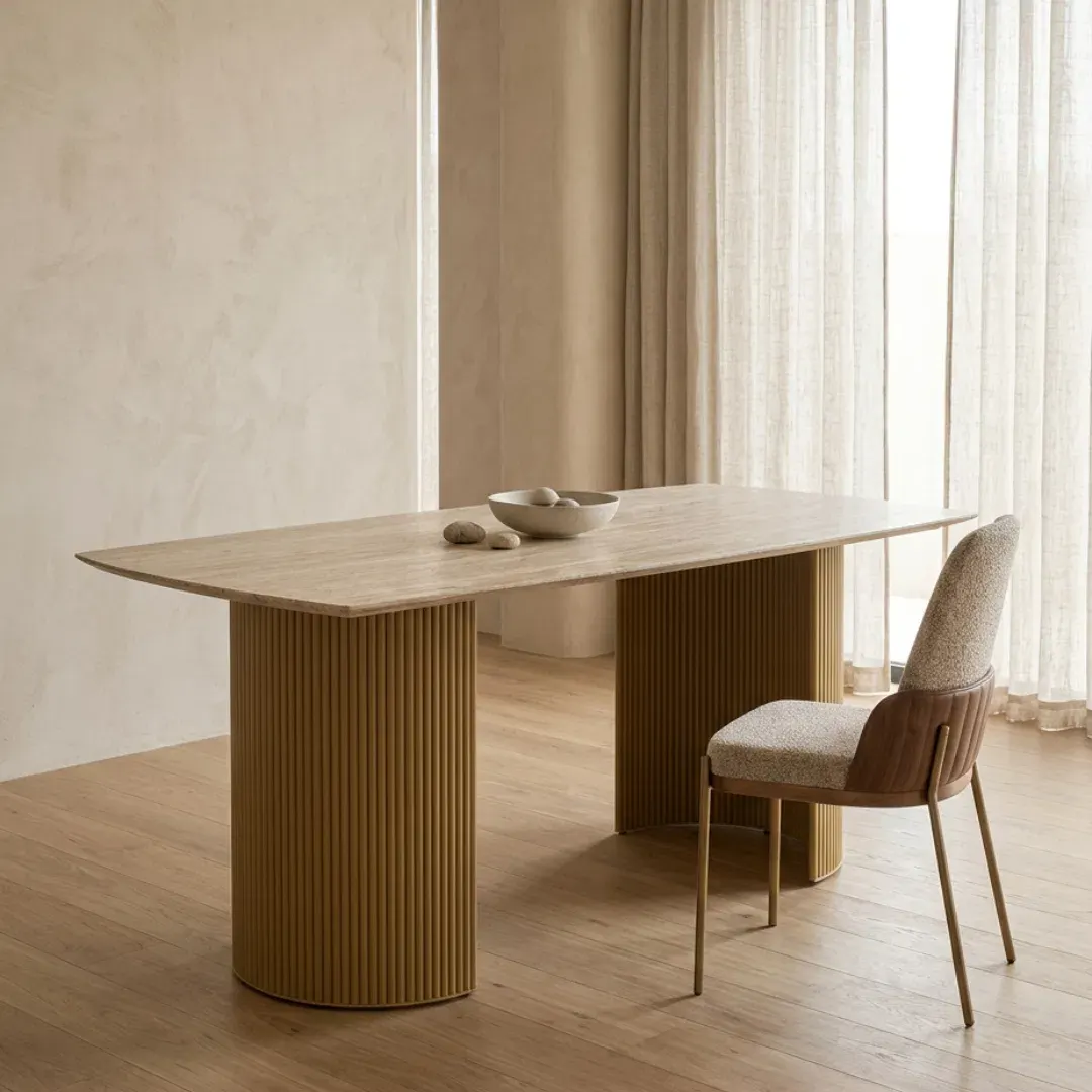 Blagovaonski Sto Traventino — detalj
