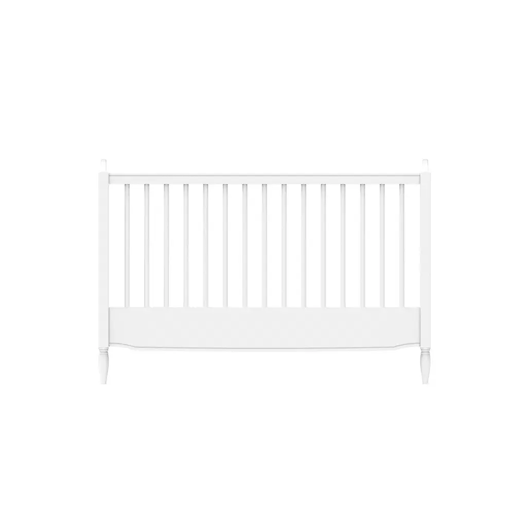 Krevet, Hermione 60×120, snijeg — lifestyle prikaz