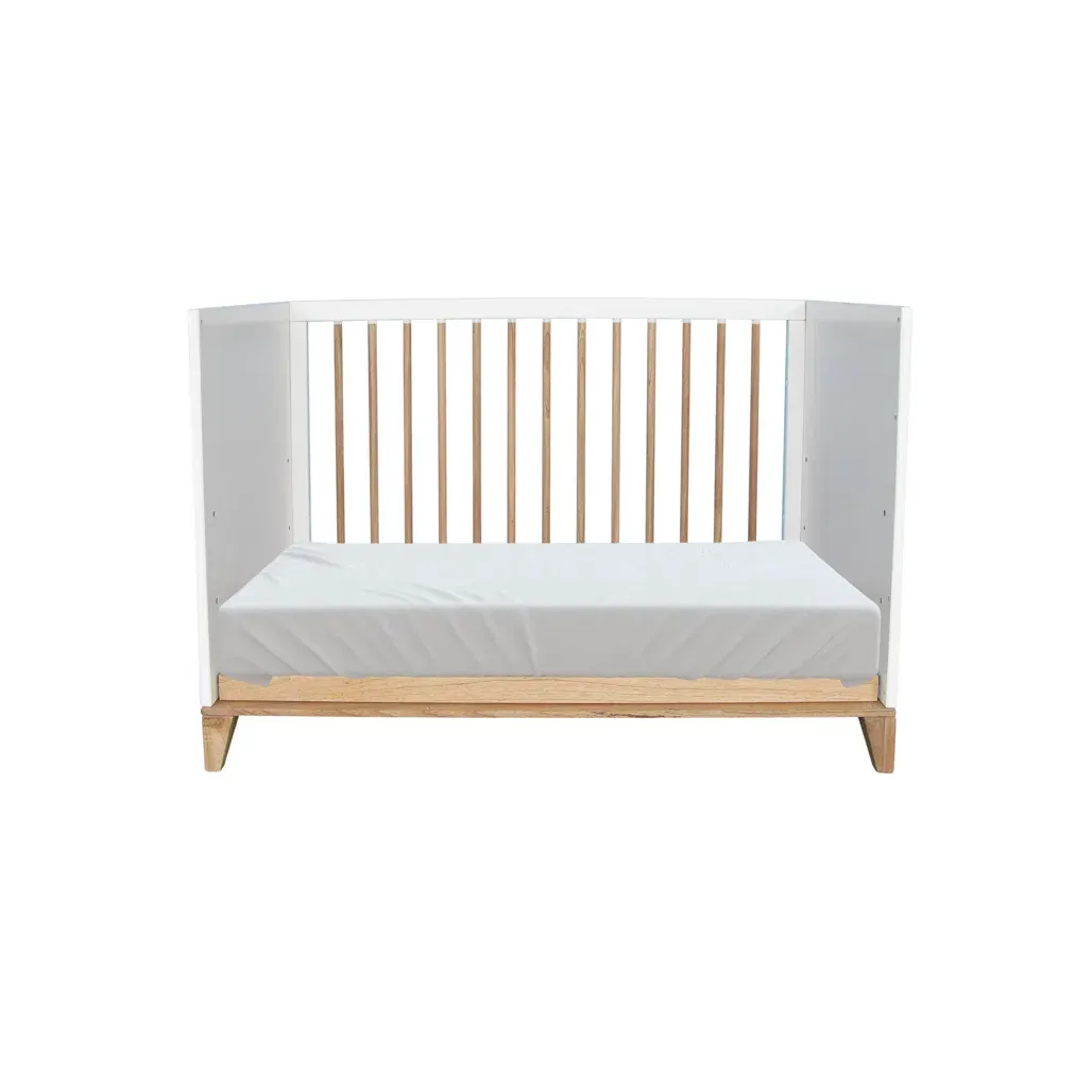 Nami evolutivni dječji krevetić 60×120 – snijeg — lifestyle prikaz