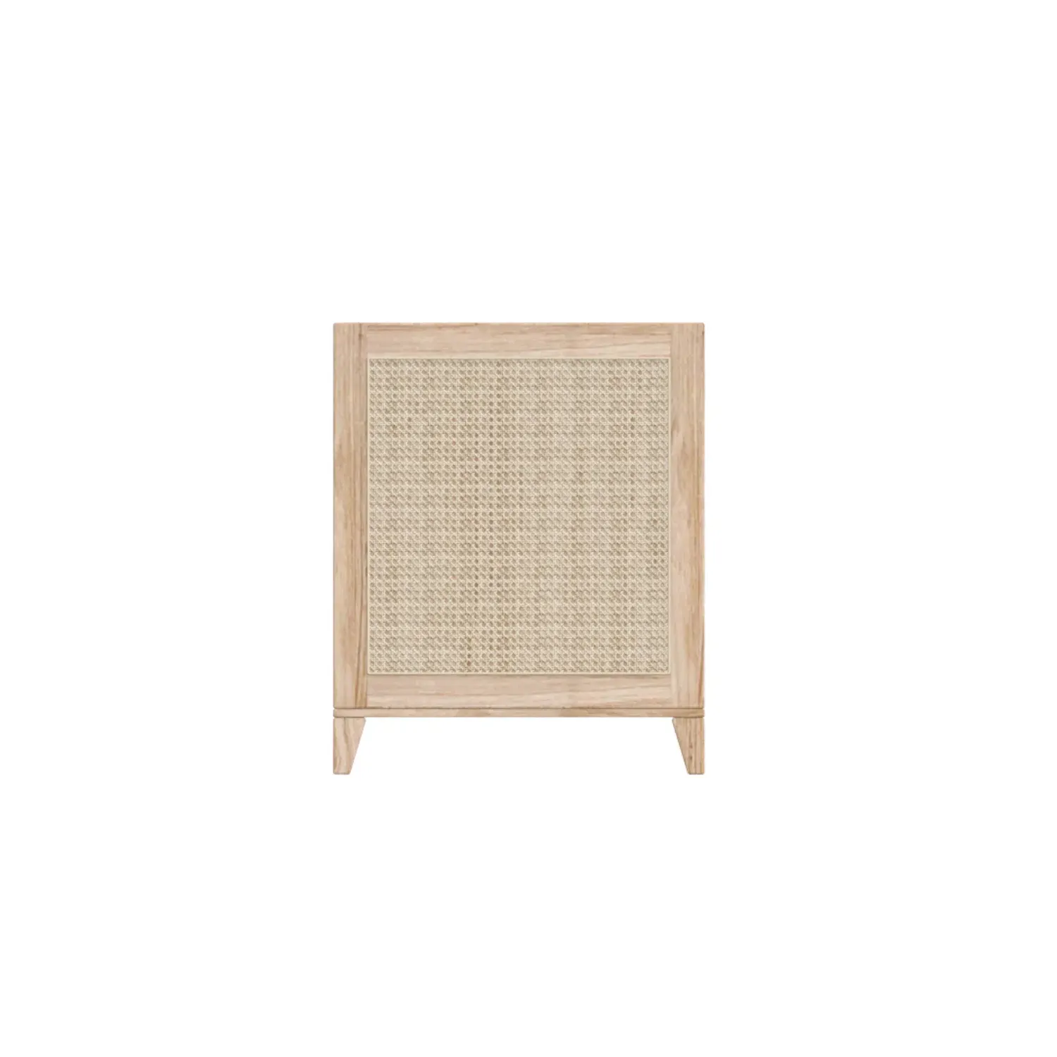 Dječji krevetić, Nami drvo 60×120, prirodni ratan — slika 10