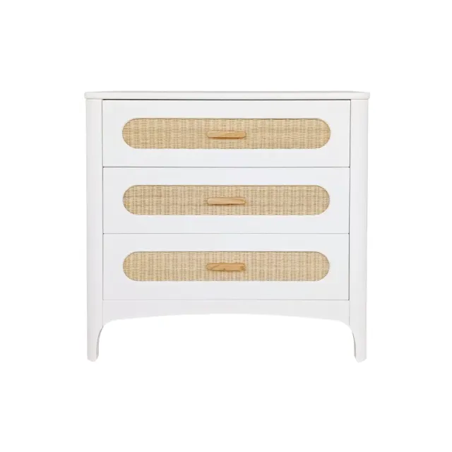 Velika komoda s ladicama, Néréides H88.8 cm, snijeg