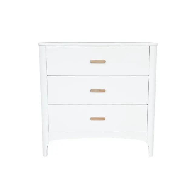 Velika komoda s ladicama, Nérée H88.8 cm, snijeg