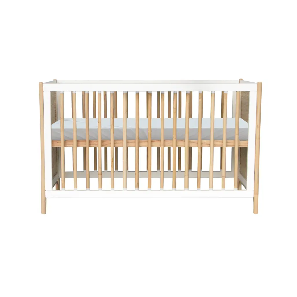 Océania ratan evolutivni dječji krevetić 60×120 – snijeg — slika 11