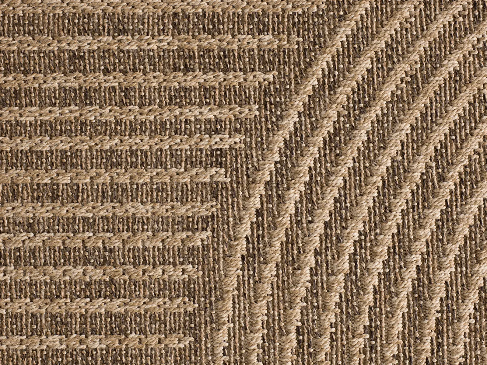 Tepih ACRA 5042 prirodna, 080×150 cm — stražnji prikaz