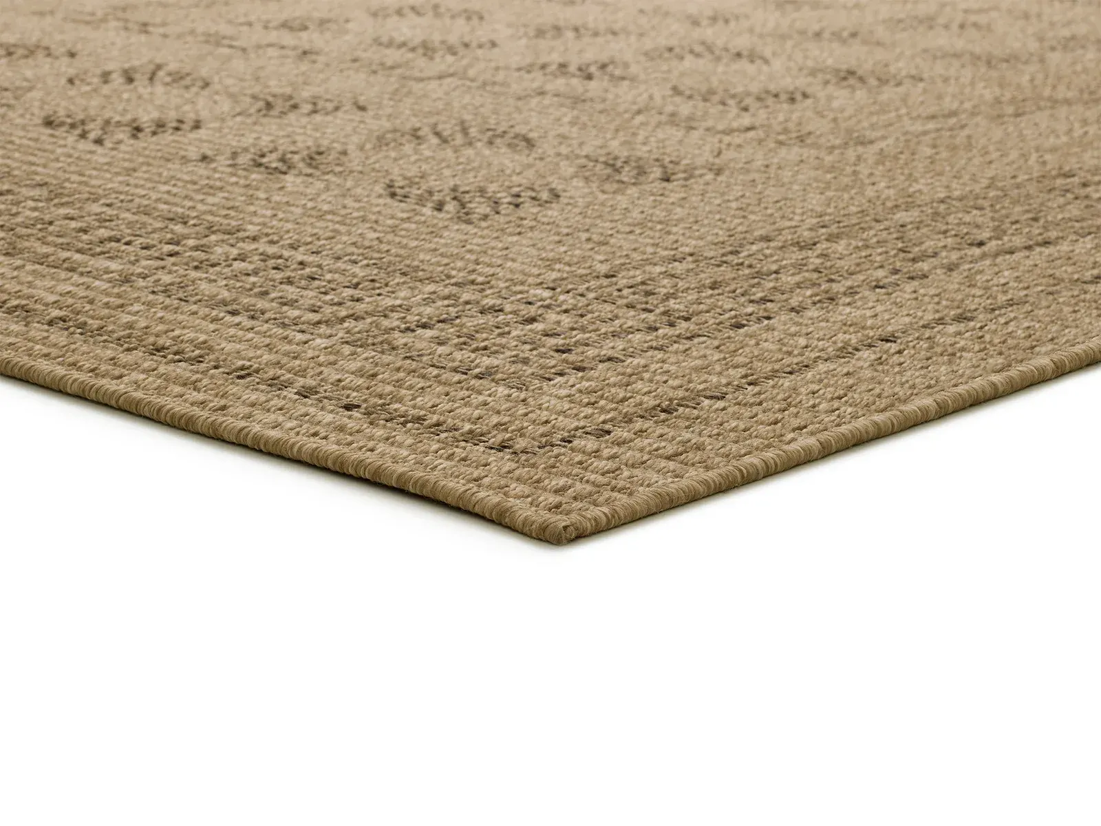 Tepih ACRA 5046 prirodna, 080×150 cm — bočni prikaz