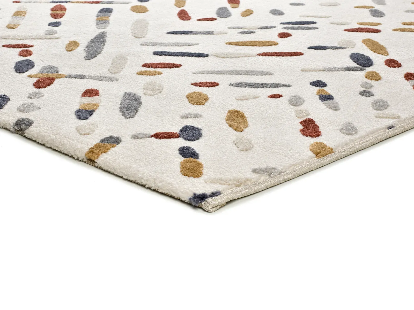Tepih AMARA 12991 multi, 080×150 cm — bočni prikaz