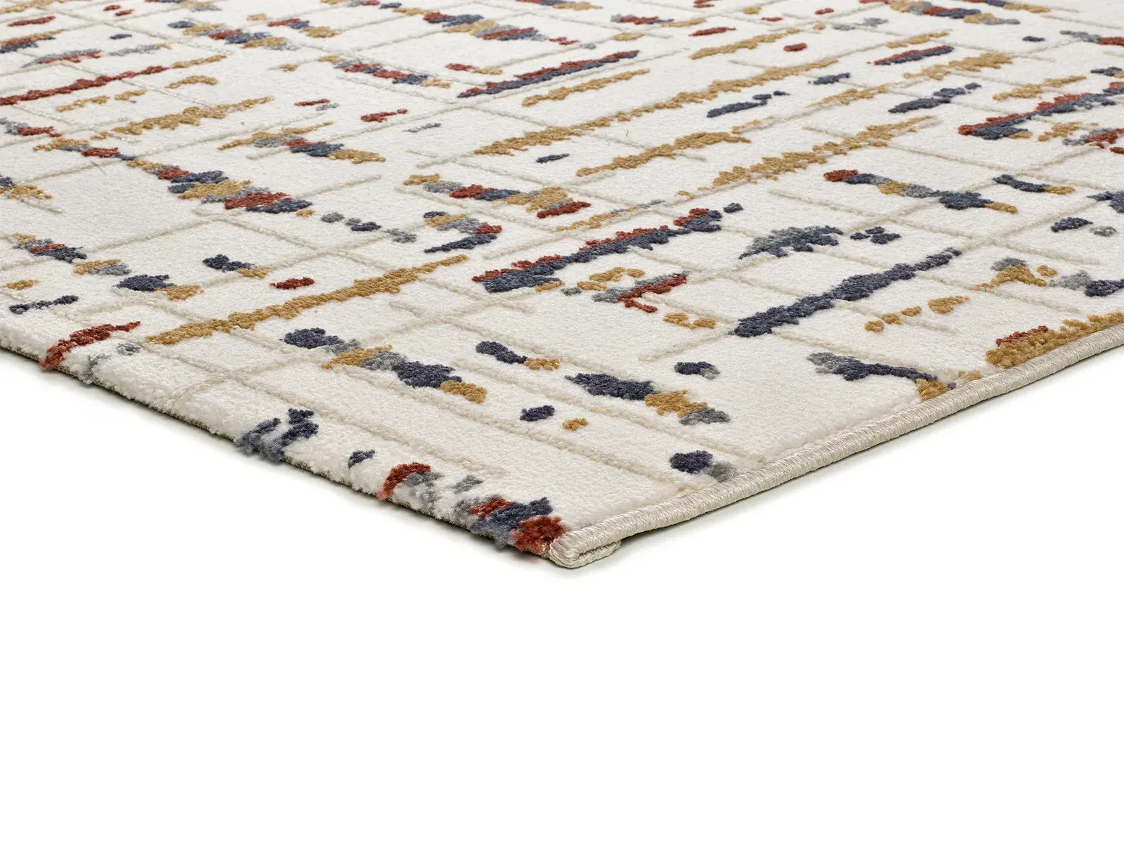 Tepih AMARA 12992 multi, 080×150 cm — bočni prikaz