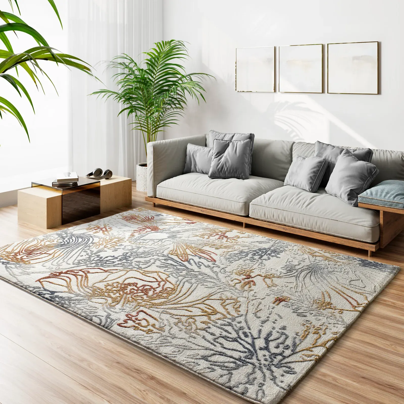 Tepih AMARA 12996 multi, 080×150 cm — gornji prikaz