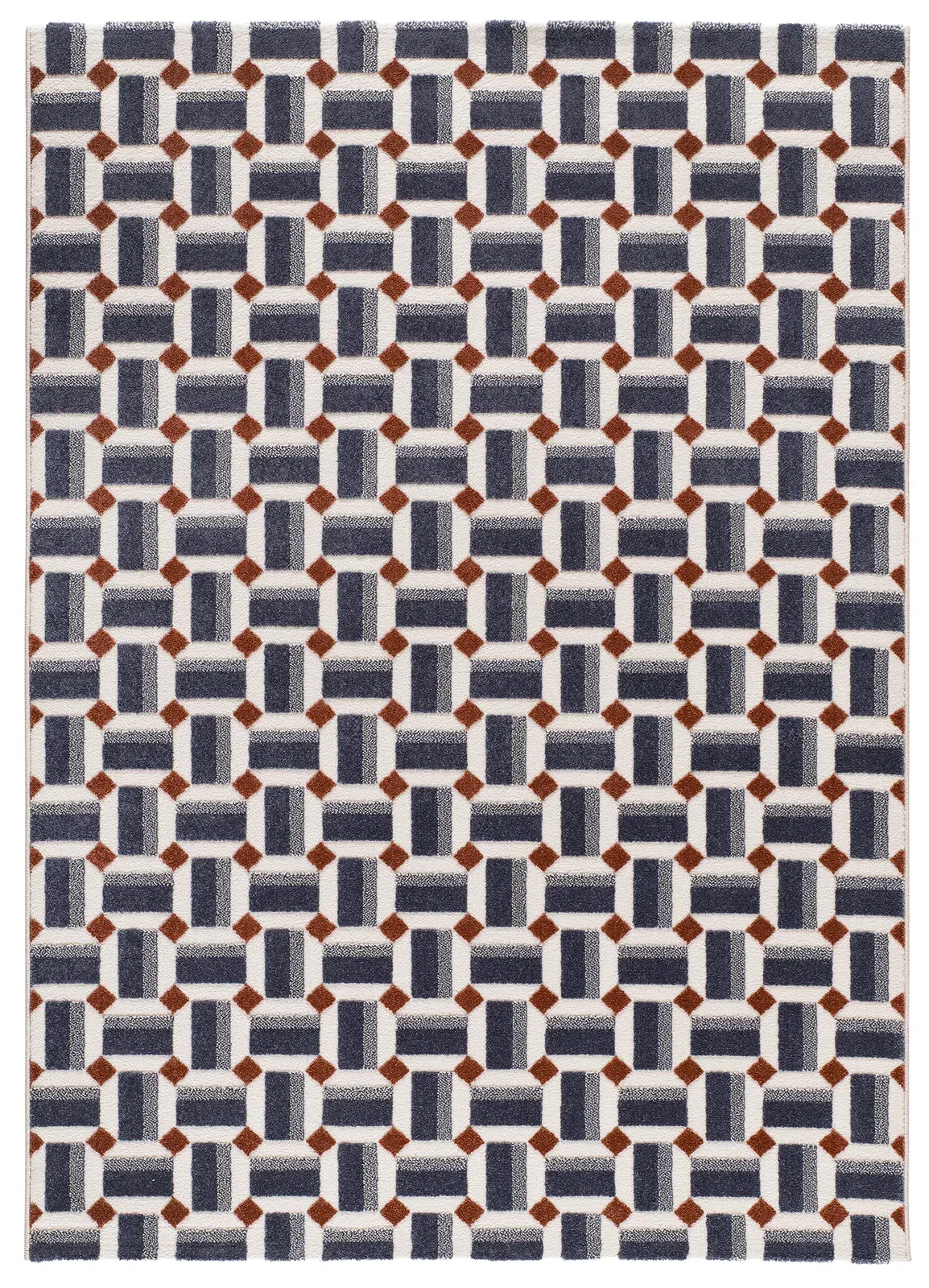 Tepih AMARA 13000 plava, 080×150 cm