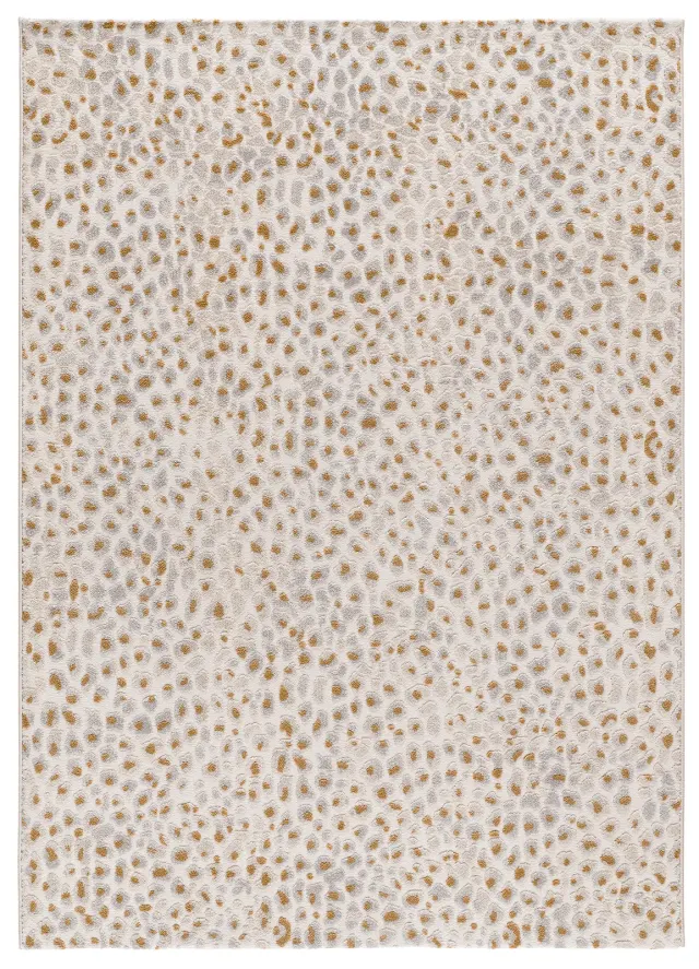 Tepih AMARA 13001 srebrna, 080×150 cm