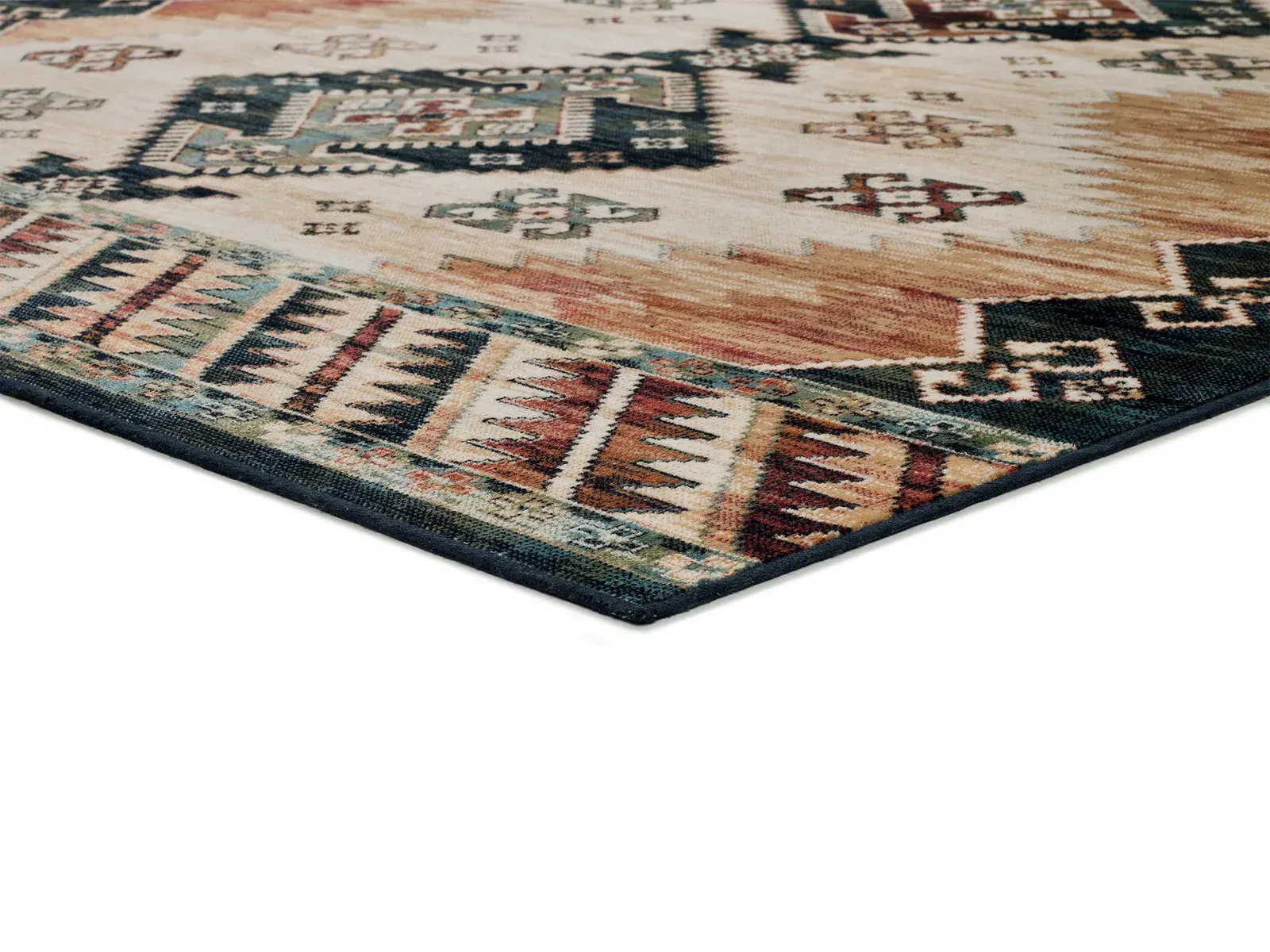 Tepih ANTALIA 249 multi, 095×140 cm — bočni prikaz