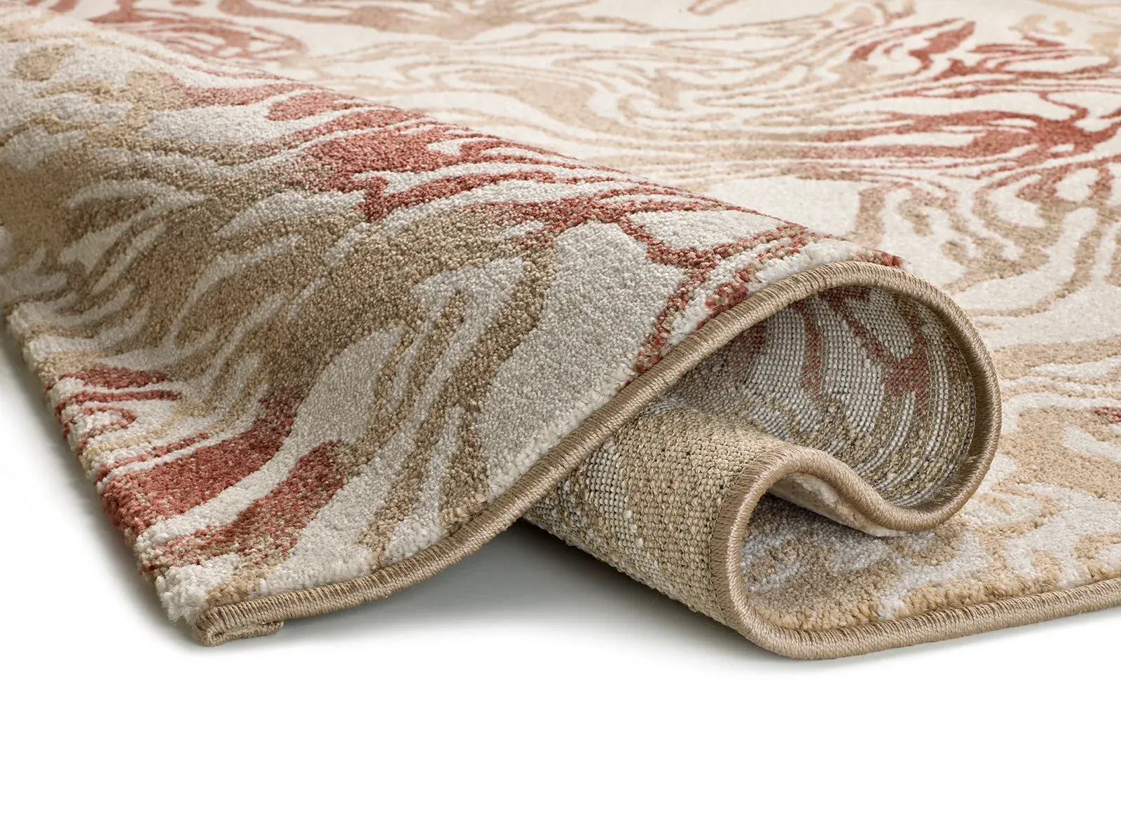 Tepih ASTRA 13004 riđa, 080×150 cm — stražnji prikaz